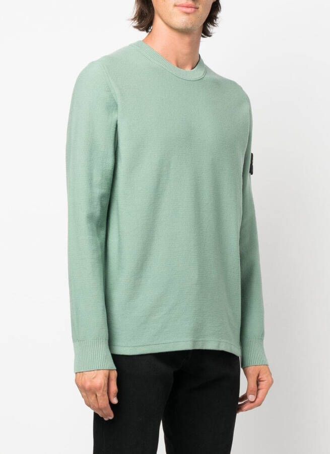 Stone Island Trui met ronde hals Groen