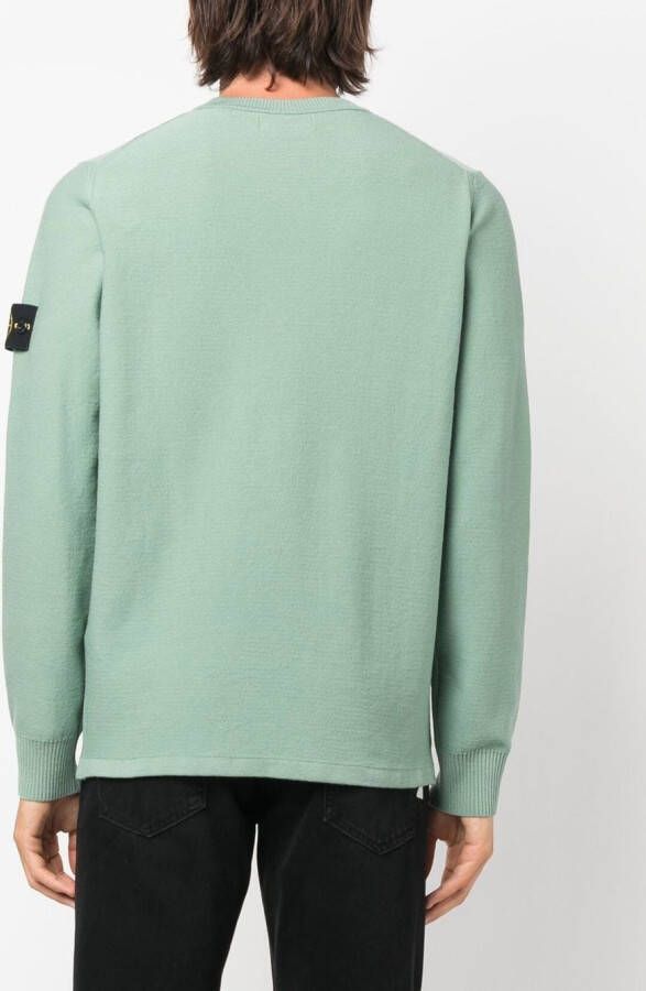 Stone Island Trui met ronde hals Groen