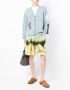 STORY mfg. Bermuda shorts met tie-dye print Geel - Thumbnail 2