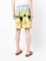 STORY mfg. Bermuda shorts met tie-dye print Geel - Thumbnail 4