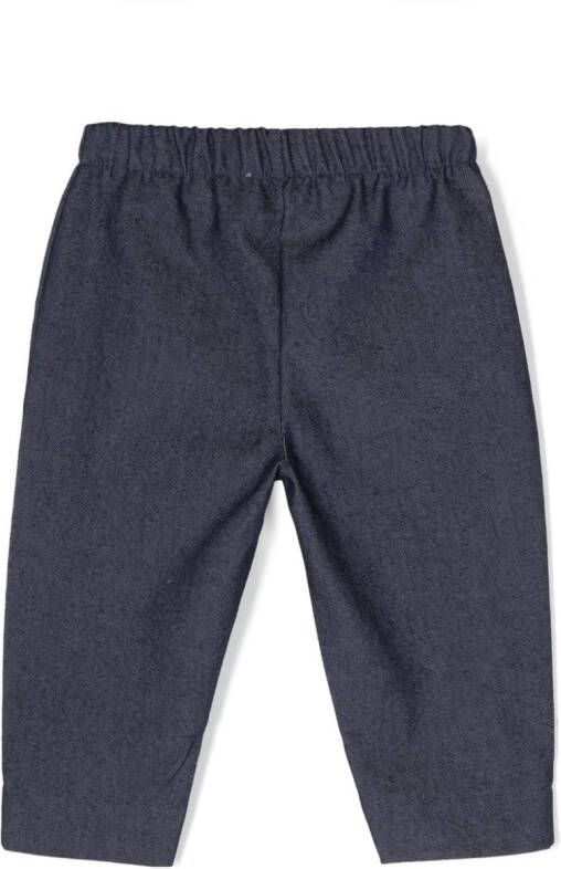 Studio Clay Broek met elastische taille Blauw