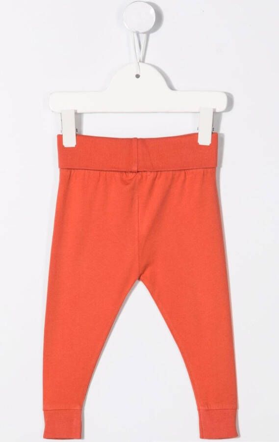 Studio Clay Broek met elastische taille Oranje