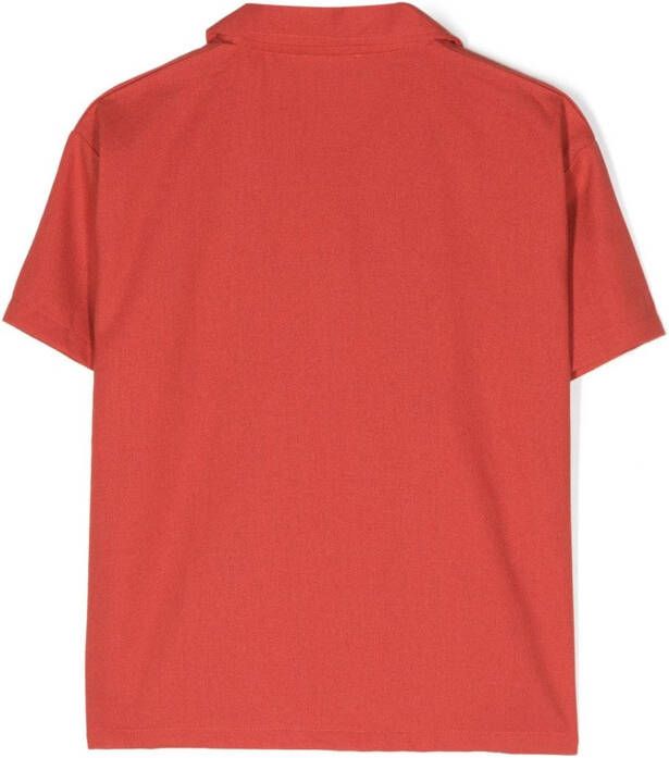 Studio Clay Air linnen shirt Rood