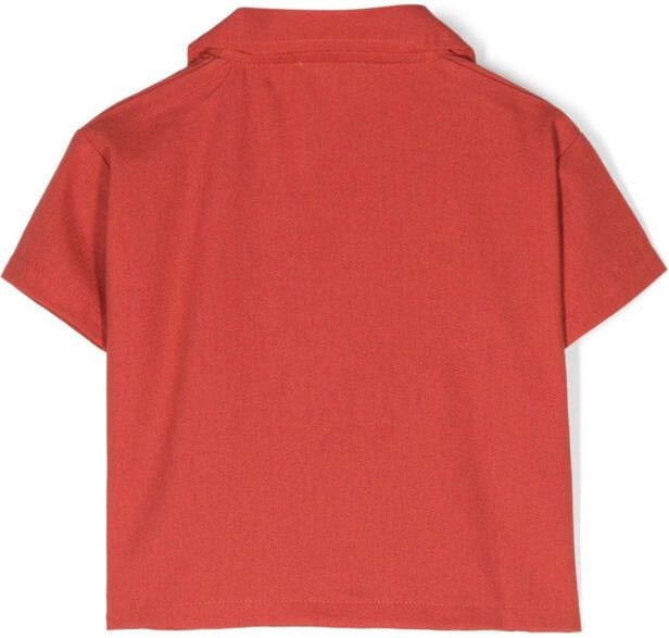 Studio Clay Air linnen shirt Rood