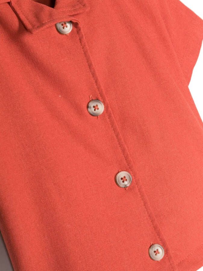 Studio Clay Air linnen shirt Rood
