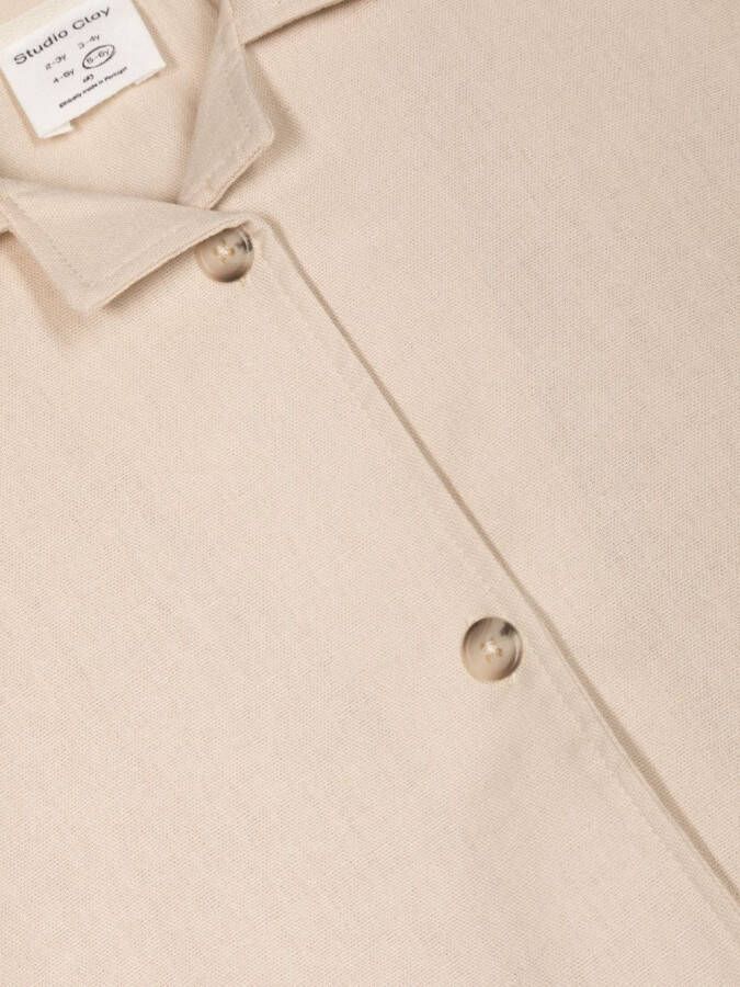 Studio Clay Shirt met korte mouwen Beige