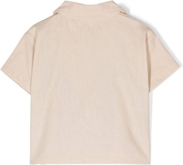 Studio Clay Shirt met korte mouwen Beige