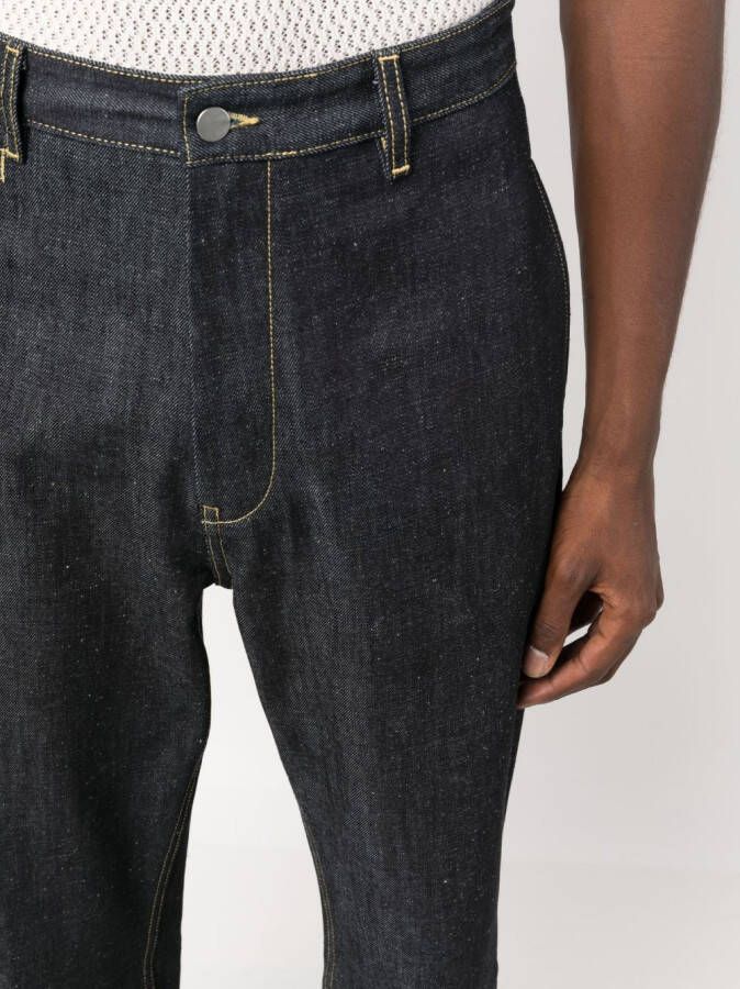 Studio Nicholson Straight jeans Blauw