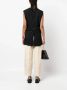 Studio Nicholson Gesmockte tanktop Zwart - Thumbnail 2