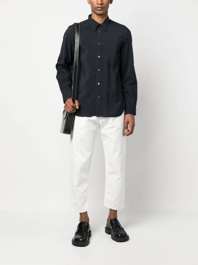 Studio Nicholson Jeans met toelopende pijpen Wit