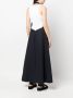 Studio Nicholson Jurk met open rug Blauw - Thumbnail 4