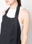 Studio Nicholson Jurk met open rug Blauw - Thumbnail 5