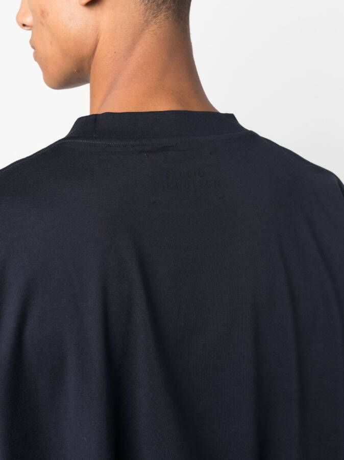 Studio Nicholson T-shirt met korte mouwen Blauw