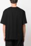 Studio Nicholson T-shirt met ronde hals Zwart - Thumbnail 4