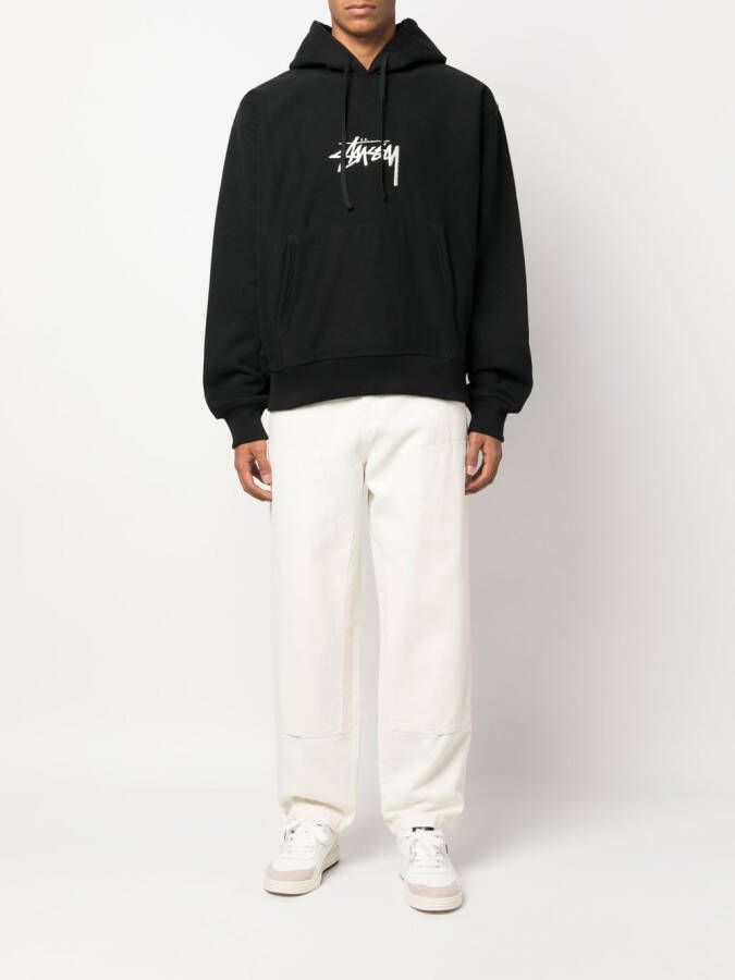 Stüssy Work katoenen broek Beige