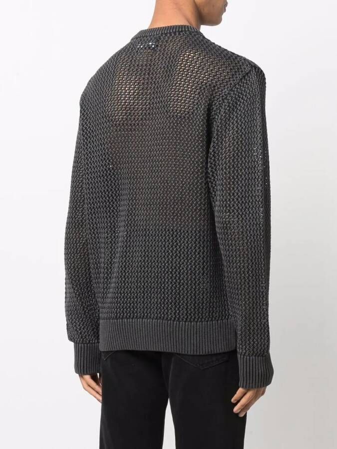Stüssy Ruimvallende sweater Zwart