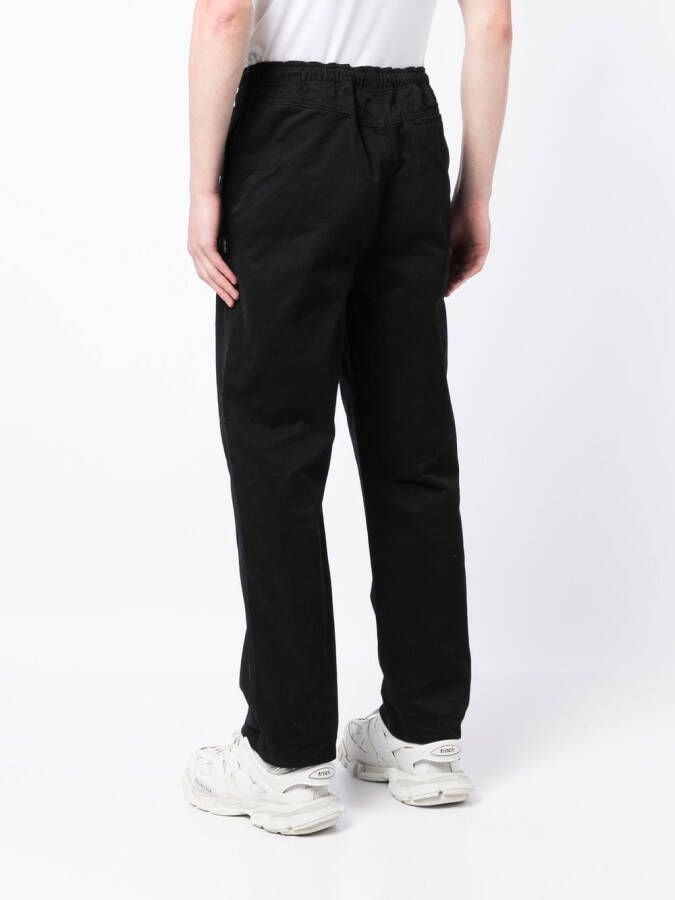 Stüssy Straight broek Zwart