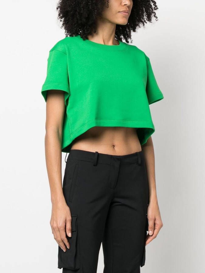 STYLAND Cropped T-shirt Groen