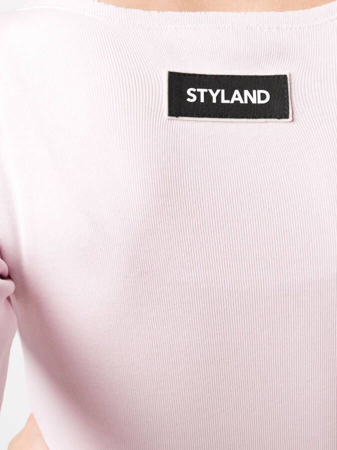 STYLAND Cropped top Roze