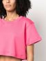 STYLAND Effen T-shirt Roze - Thumbnail 5