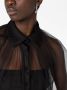 STYLAND Doorzichtige blouse Zwart - Thumbnail 3