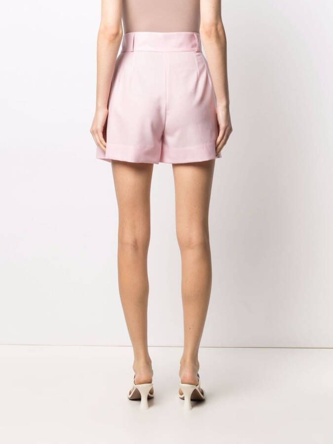 STYLAND Geplooide shorts Roze