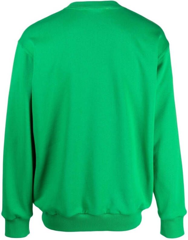 STYLAND x notRainProof sweater met ronde hals Groen