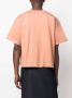 STYLAND T-shirt met jersey vlakken Oranje - Thumbnail 4