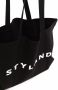 STYLAND Shopper met logoprint Zwart - Thumbnail 5