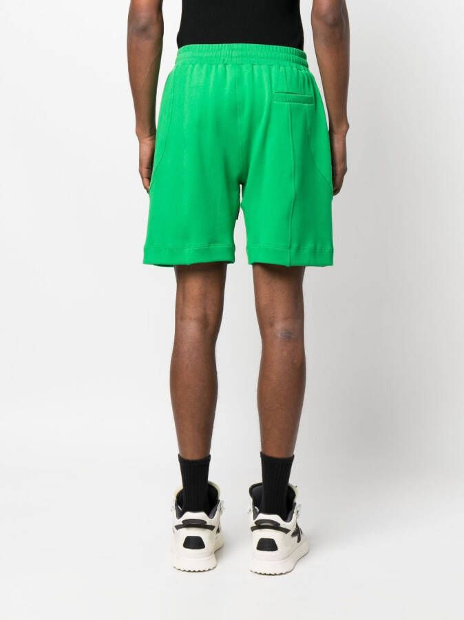 STYLAND Shorts met trekkoord Groen