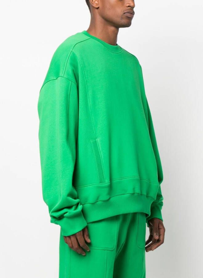STYLAND Sweater met ronde hals Groen