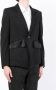 Sulvam Blazer met enkele knoop Zwart - Thumbnail 3