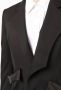 Sulvam Blazer met enkele rij knopen Zwart - Thumbnail 5