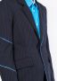 Sulvam Blazer met krijtstreep Blauw - Thumbnail 5