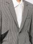 Sulvam Blazer met pied-de-poule print Grijs - Thumbnail 4