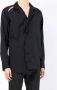 Sulvam Button-up overhemd Zwart - Thumbnail 3