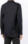 Sulvam Button-up overhemd Zwart - Thumbnail 4
