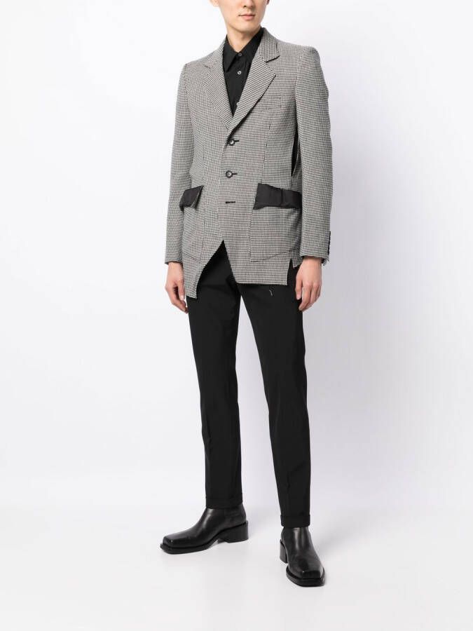 sulvam Gelaagde blazer Zwart