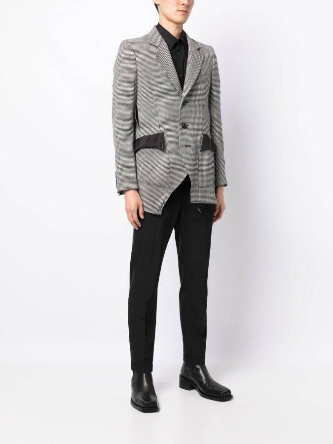 sulvam Gelaagde blazer Zwart