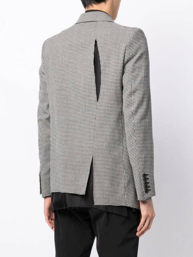 sulvam Gelaagde blazer Zwart