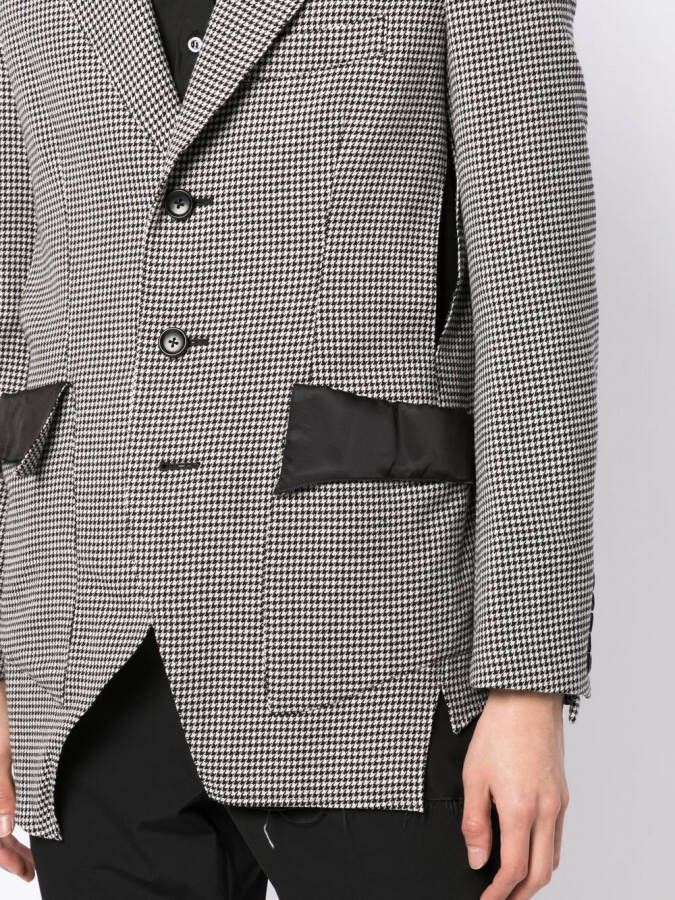 sulvam Gelaagde blazer Zwart