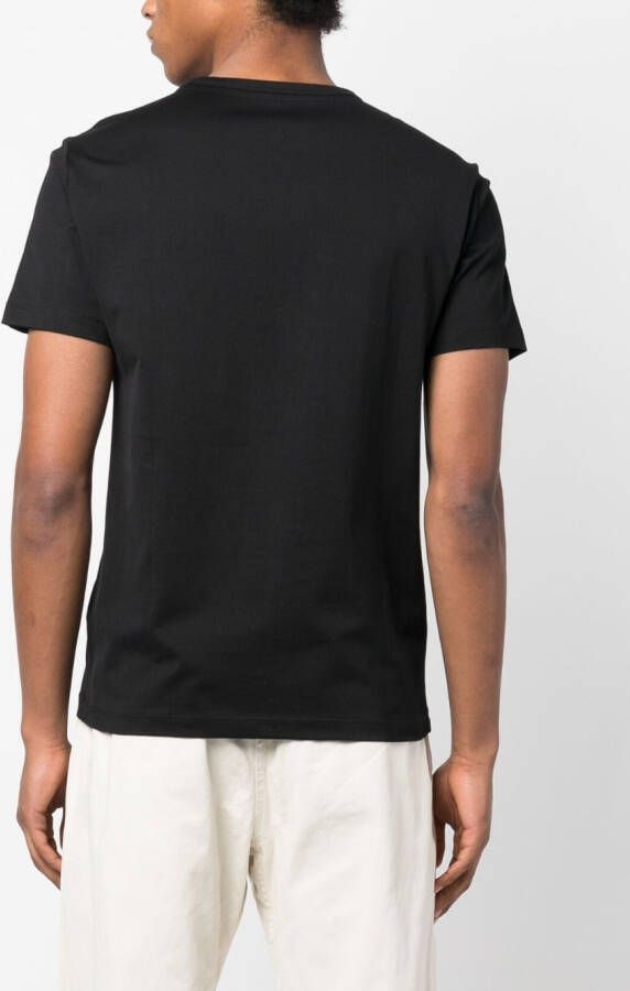 Sun 68 T-shirt met opgestikte zak Zwart