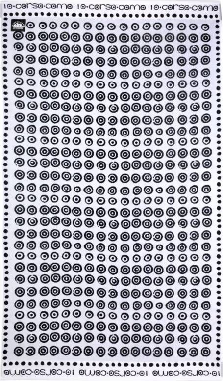 Sundek x 10 Corso Como strandlaken met print Zwart