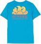 Sundek T-shirt met logoprint Blauw - Thumbnail 2