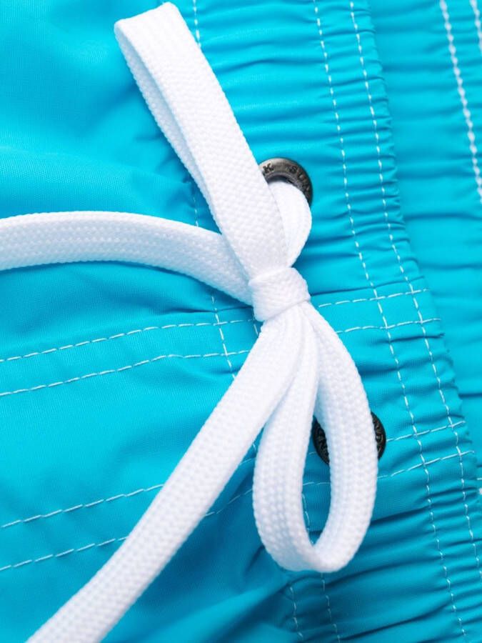 Sundek Zwembroek met logopatch Blauw