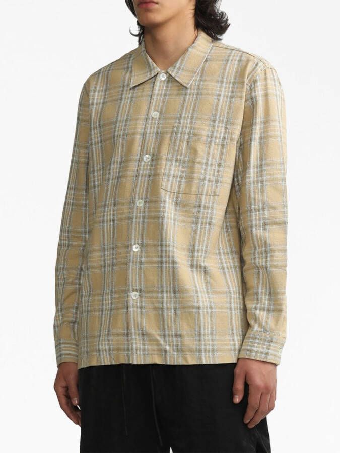 Sunflower Geruit overhemd Beige