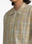 Sunflower Geruit overhemd Beige - Thumbnail 4