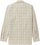 Sunflower Geruit overhemd Beige - Thumbnail 5