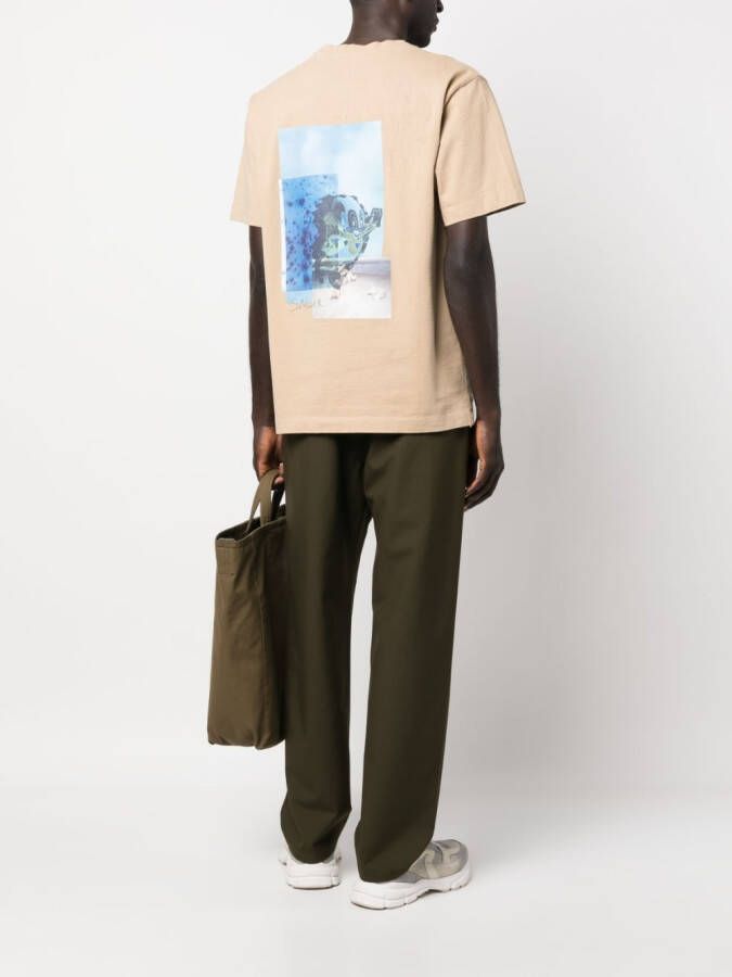 Sunflower T-shirt met grafische print Beige