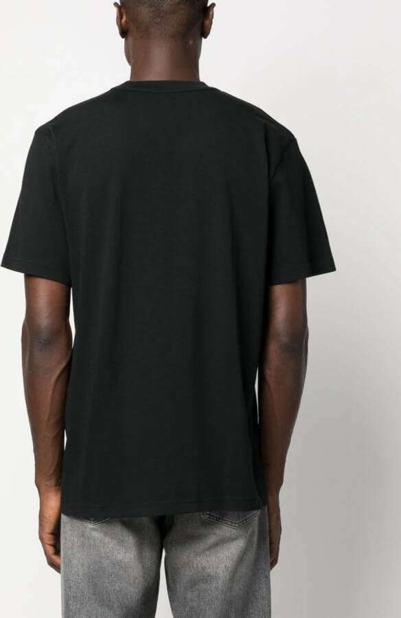 Sunflower T-shirt met logoprint Zwart